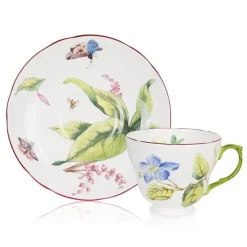 Clearance Chelsea Porcelain Teacup & Saucer Afternoon Tea