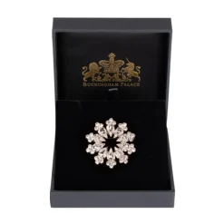 Online Crystal Decagon Brooch Brooches