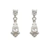 Online Crystal Decagon Earrings Earrings