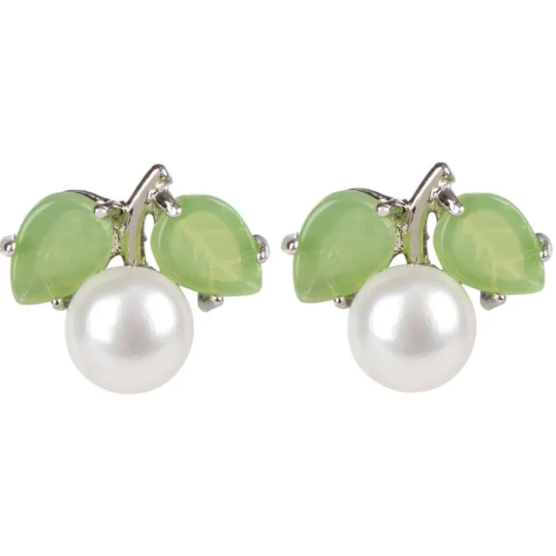 Outlet Floral Stud Earrings Earrings
