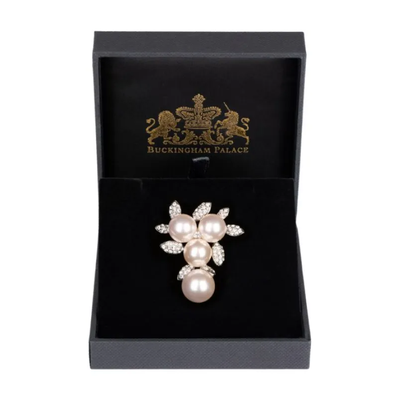 Pearl Drop Brooch Brooches