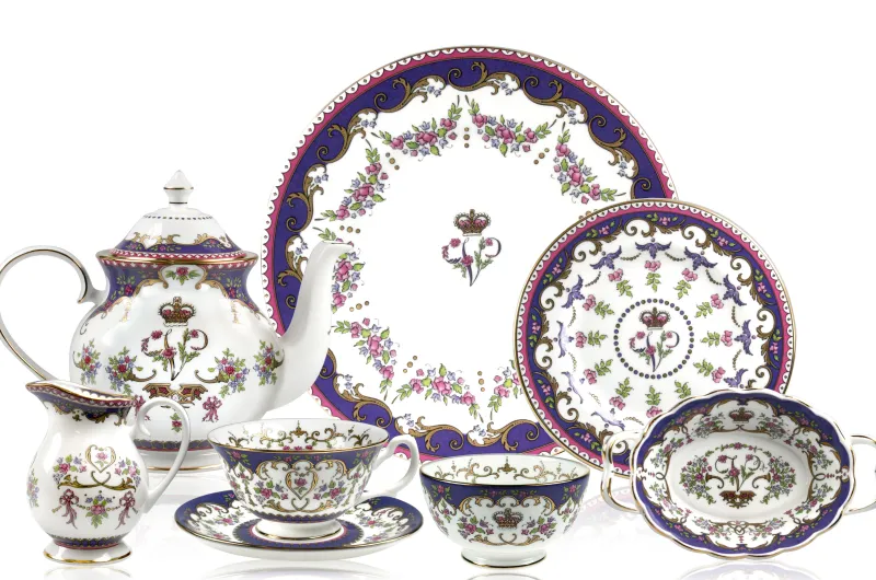 Clearance Queen Victoria Side Plate Afternoon Tea