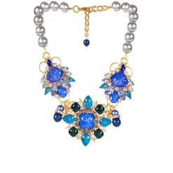 Hot Vicki Sarge Blue And Grey Pearl Necklace Vicki Sarge