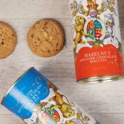 New Windsor Castle Hazelnut And Chocolate Chip Biscuit Tube Biscuits
